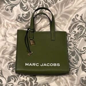 Marc Jacobs Olive Green Tote Bag